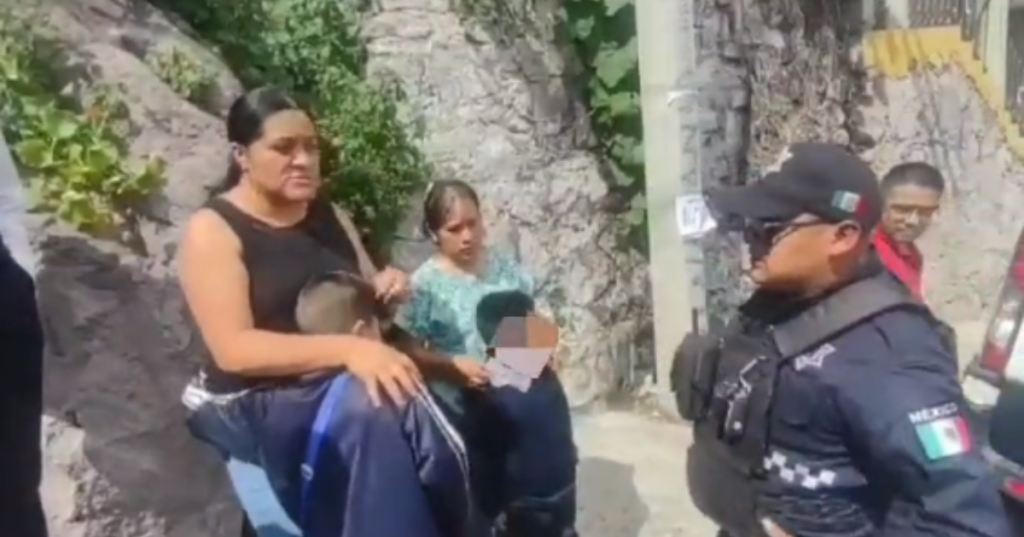 [VIDEO] ¡Ups! Pequeñitos de 8 años se van de pinta y desatan movilización de la policía de Edomex para encontrarlos